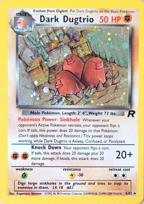Dark Dugtrio #6