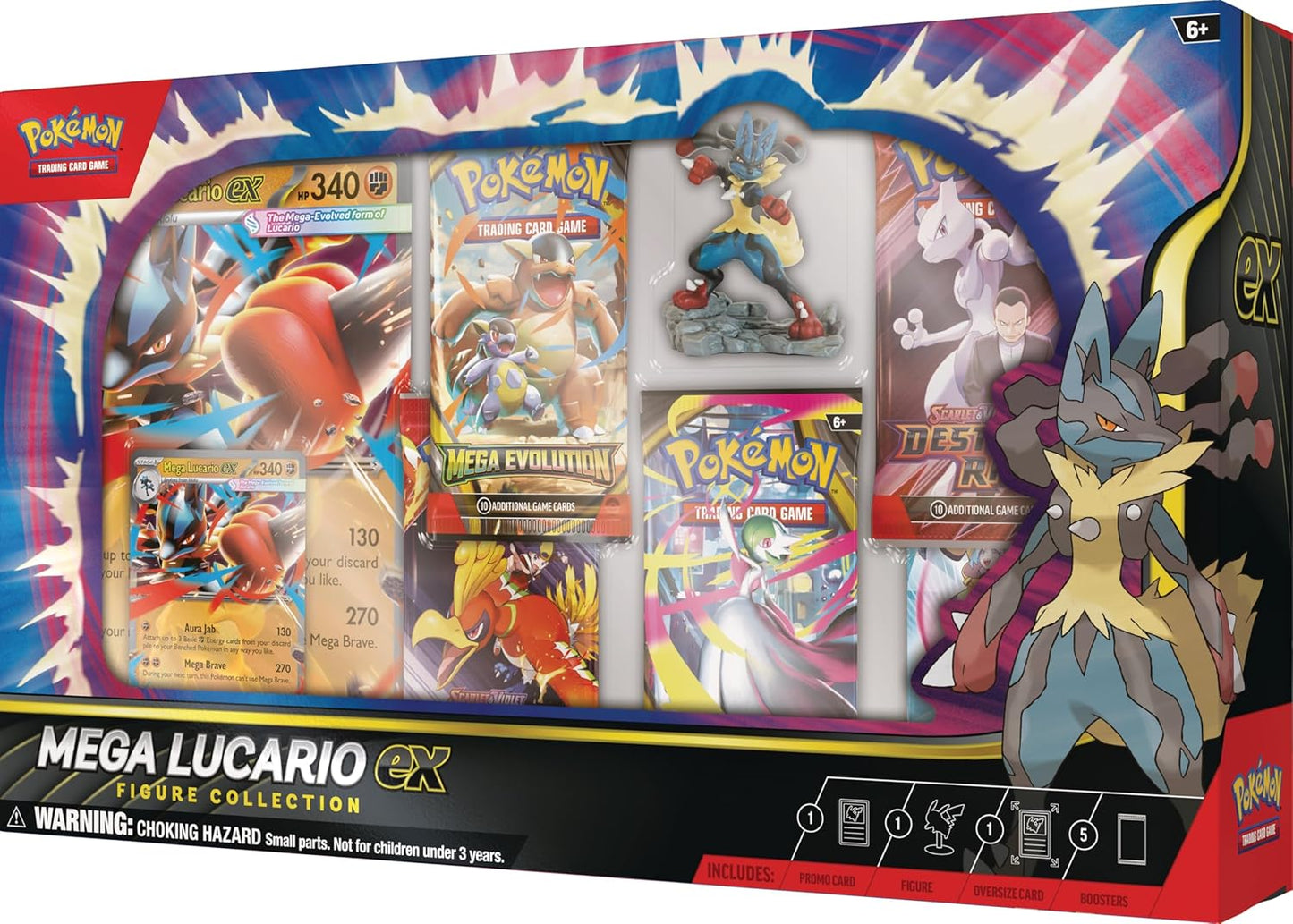 Pokémon TCG: Mega Lucario ex Card Collection