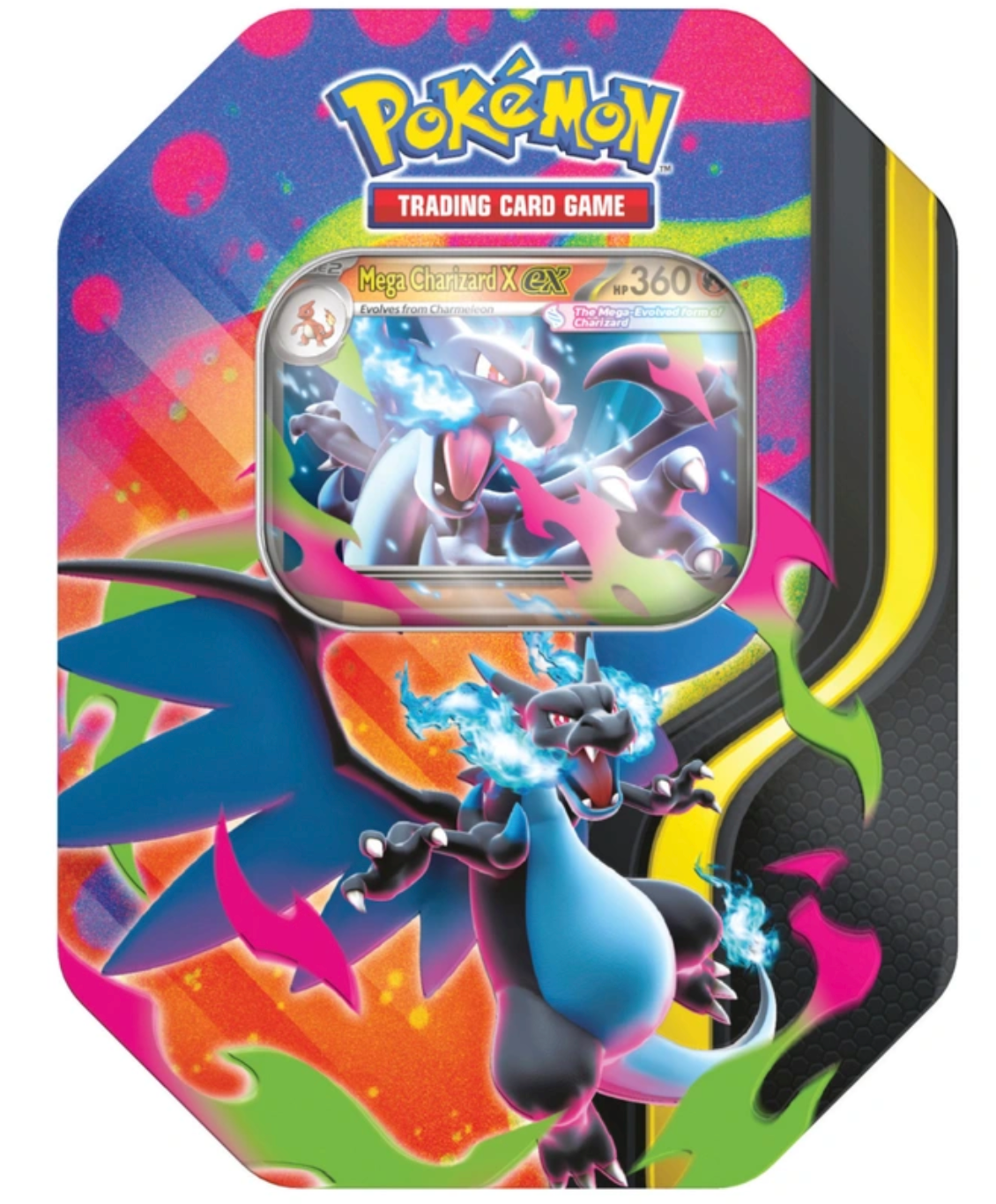 Pokémon Trading Card Game (TCG): Mega Charizard X ex Tin Assortment